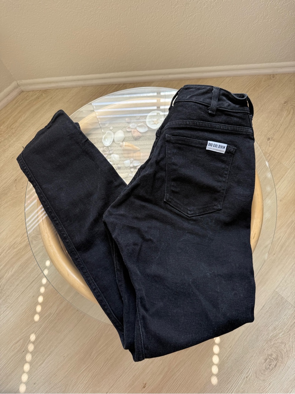 Bad girl denim by Michelle Pitt black vixen jeans size 28/29